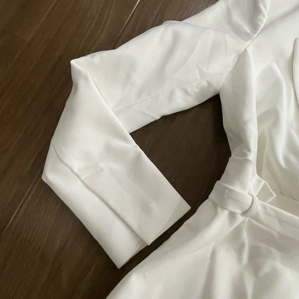 Zara white tapered blazer dress - Picture 8 of 12